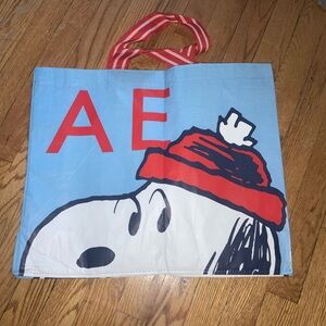 American Eagle -Peanuts Snoopy Reusable Tote Bag